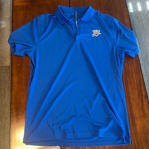Oklahoma City Thunder Nike Golf Short Sleeve Polo